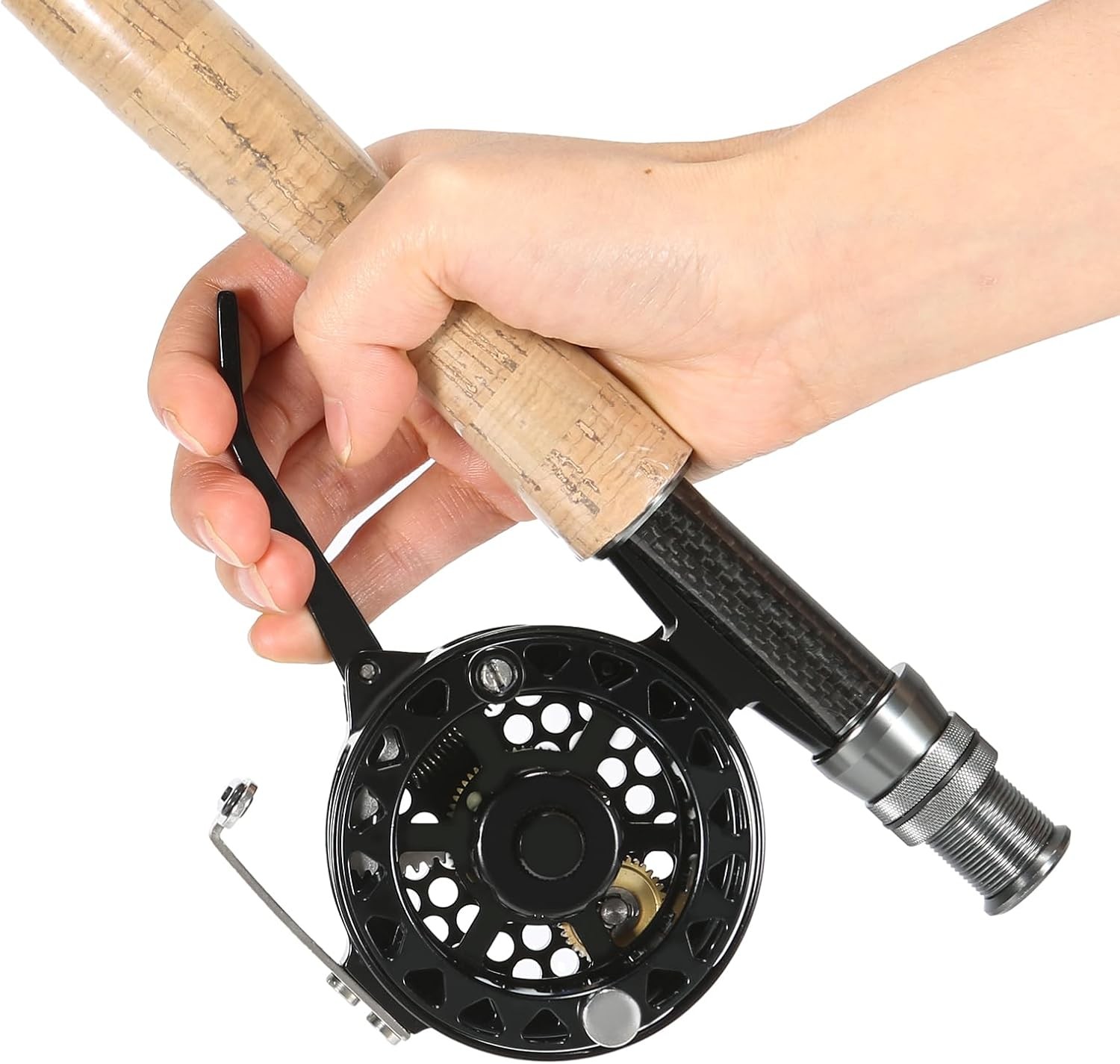 Semi-Automatic Fly Reel with Adjustable Drag Quick Spool Removal Made of CNC …