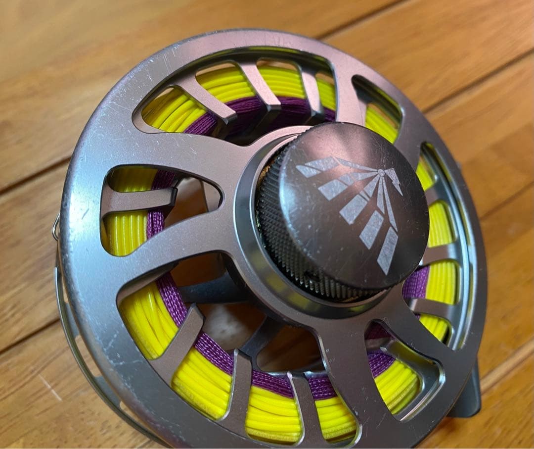River Peak Circus #2/4 Fly Reel Silver Lightweight Fly Fishing Reel