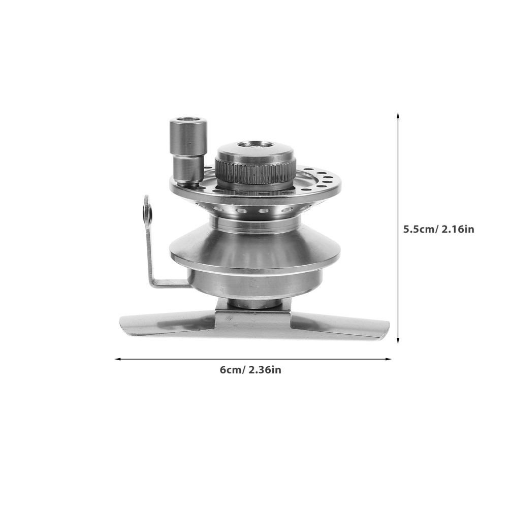 Fishing Gear Supplies Metal Sea Alloy Fly Reel Aluminum Pole Wheel
