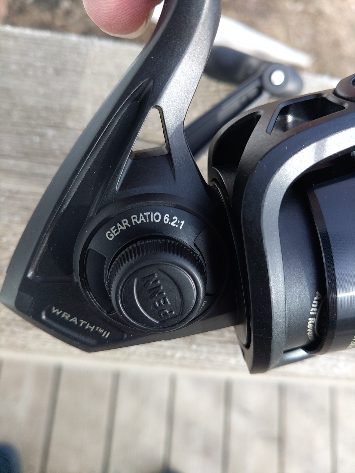 PENN Wrath II 2500 Spinning Reel. Model WRTHII2500. New Off Combo.