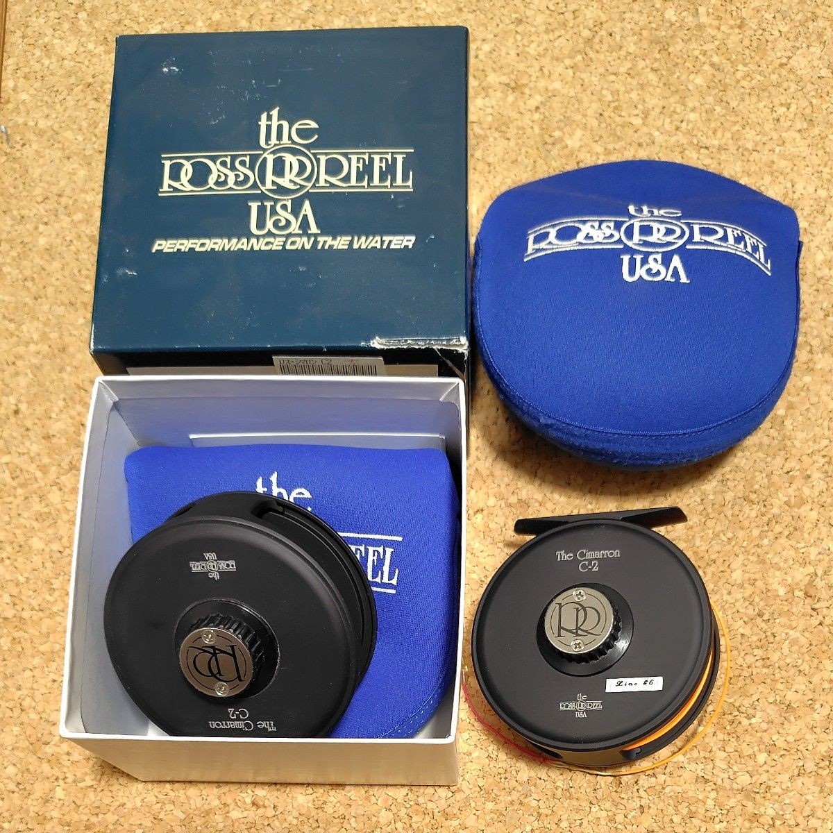 ROSS REEL The Cimarron C-2 Fly Reel Made in USA 2 pcs