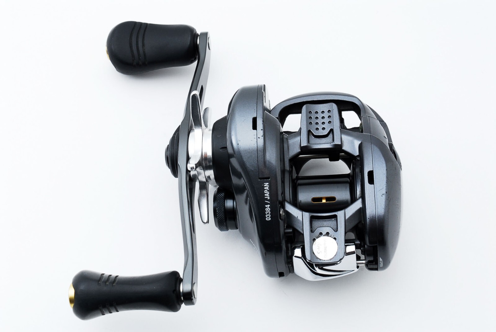 🌟EXC+3🌟 Shimano 15 Aldebaran 50 Right Custom Handle Baitcast Reel JAPAN #115