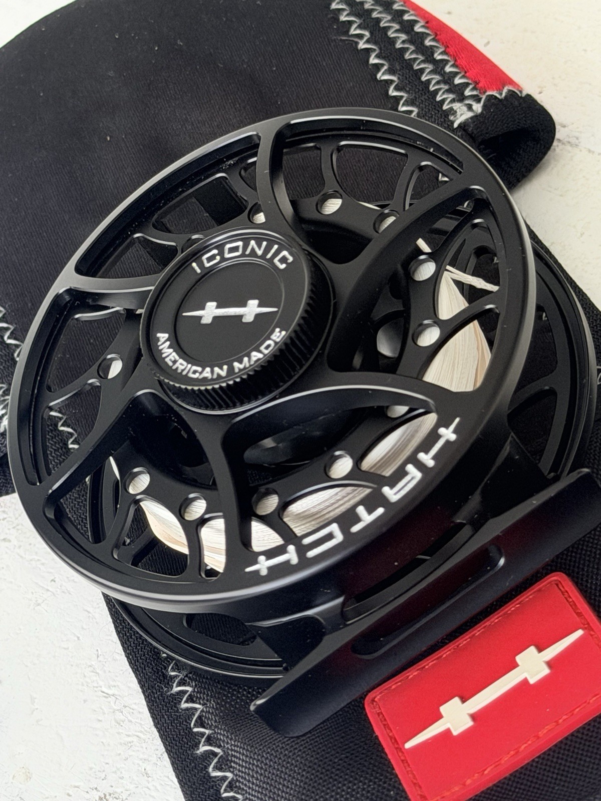 **BEAUTIFUL** 🔥~HATCH~ ICONIC 5+ Black Fly Reel 🔥 ~LEGENDARY~🔥