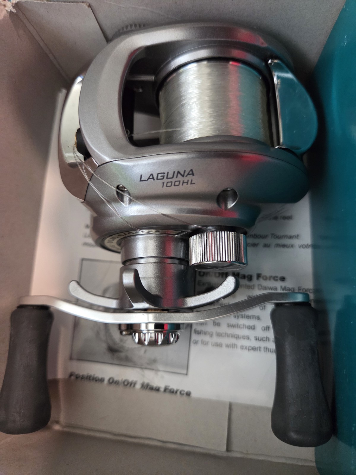 Daiwa Laguna 100HL Left-Hand Baitcast Fishing Reel 100 HL