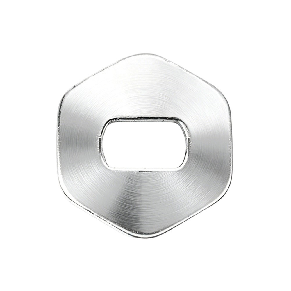 Fishing Reel Hex Gasket Compatible with For LIVRE DRT PTH 16.1x15x1mm Silver