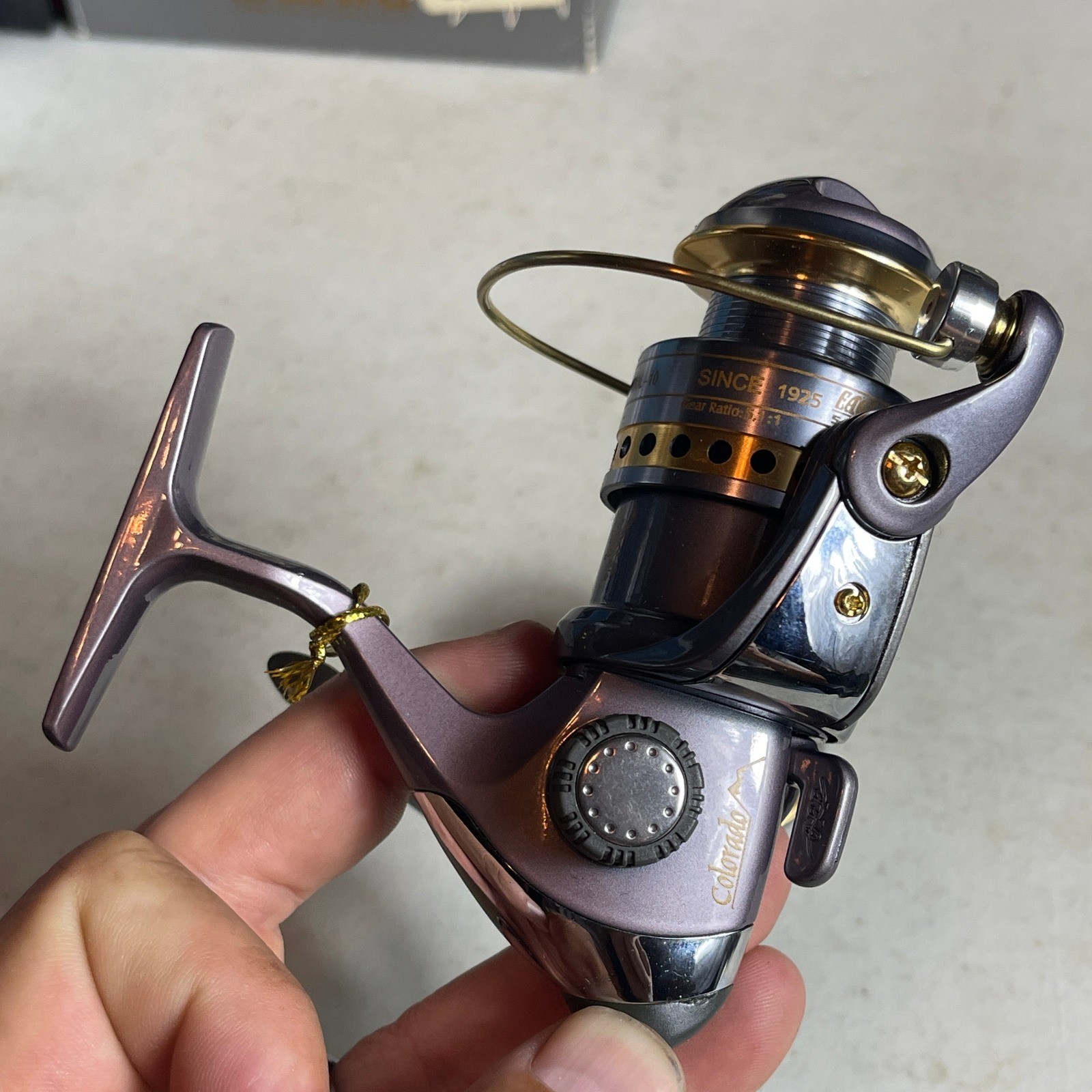 Eagle Claw Colorado COL-10 Spinning Fishing Reel 5.1:1 Ratio with Spare Spool