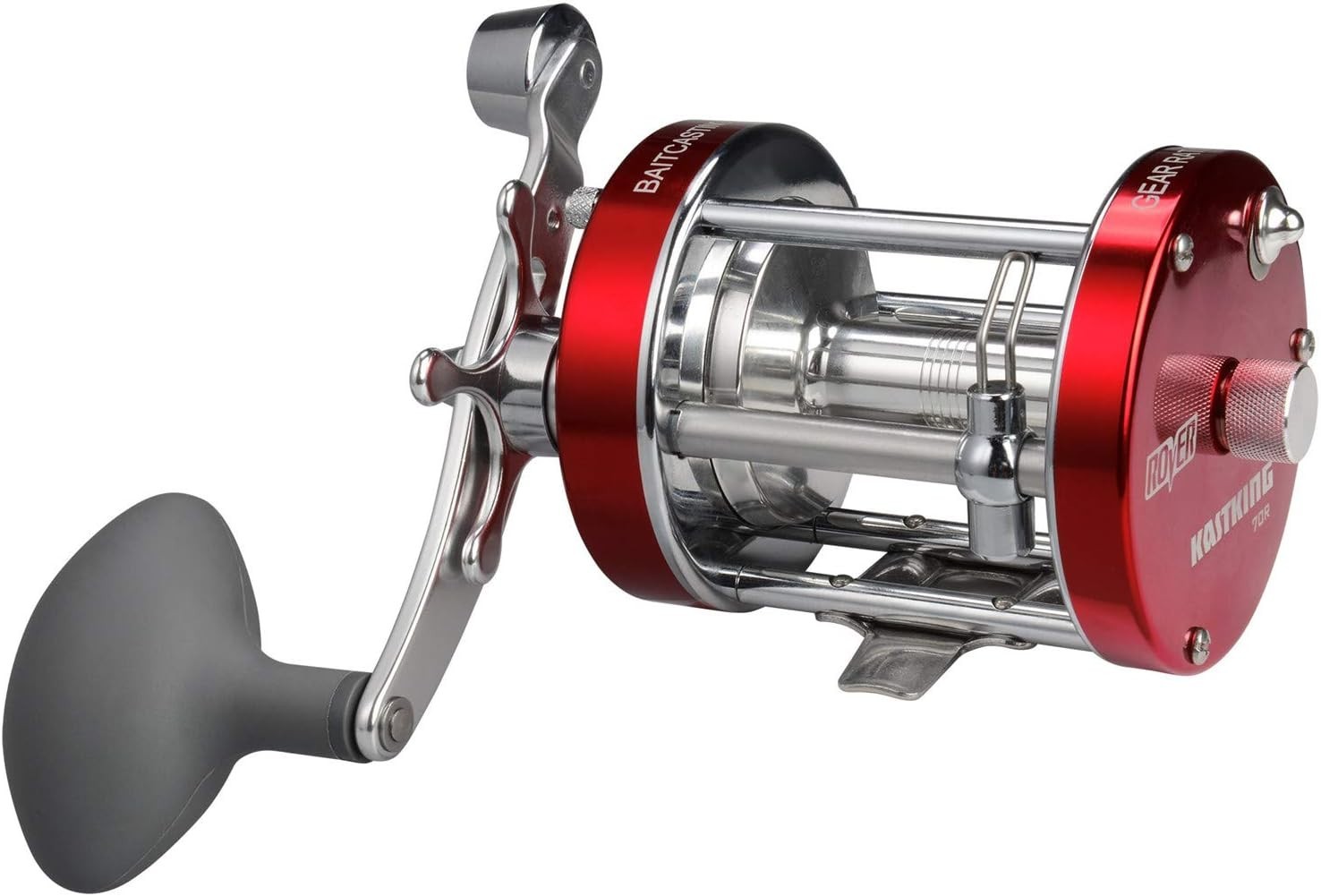 Rover Round Baitcasting Fishing Reel, Perfect Conventional Reel for Catfish, …