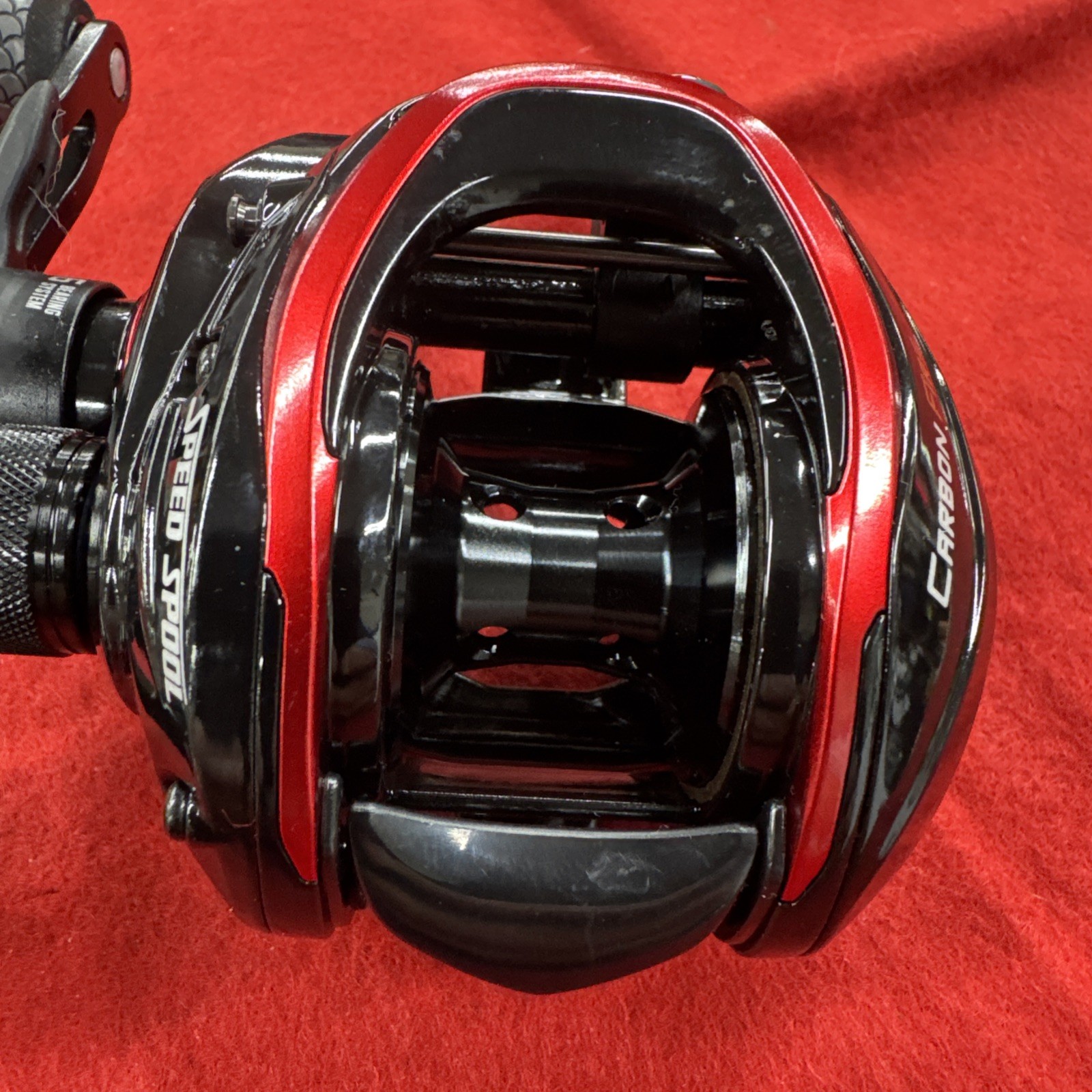 Lew’s Carbon Fire Baitcast Reel Left Handed (CF1SHLG2C)… FREE S&H!