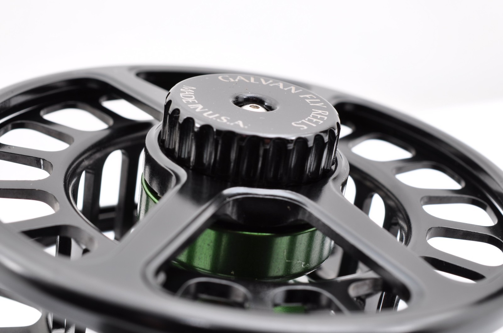 Galvan Spoke S-4 88mm 22mm 4.3oz WF4F+100yd Used Fly Reel Fishing From Japan