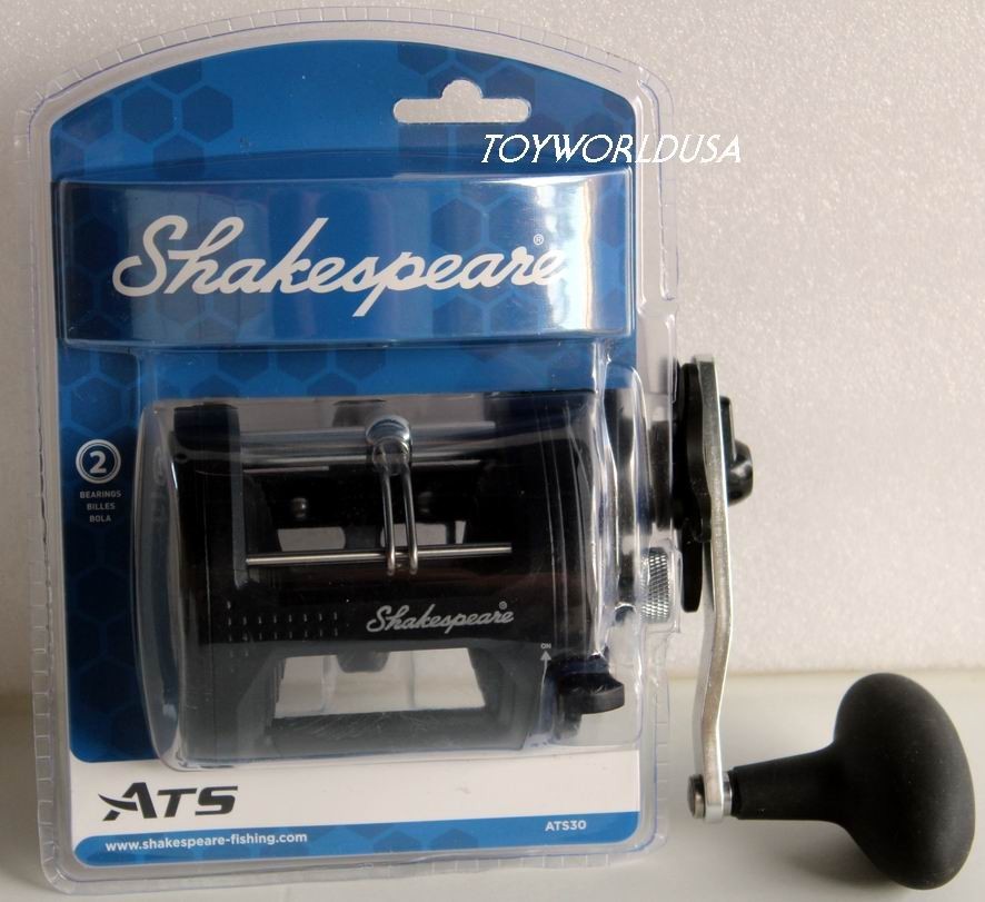 Fishing Reel Shakespeare ATS ATS30 6.3:1 Gear Ratio/2 Bearings