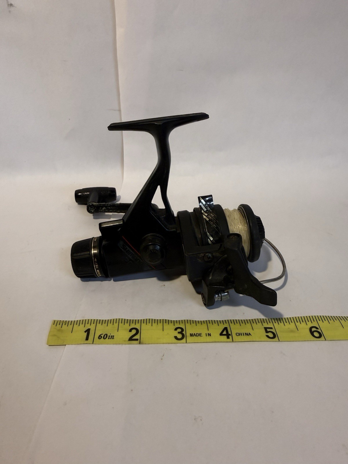 Ready To Use SHIMANO FX200 FISHING SPINNING REEL GRAPHITE OPEN FACE Ball Bearing