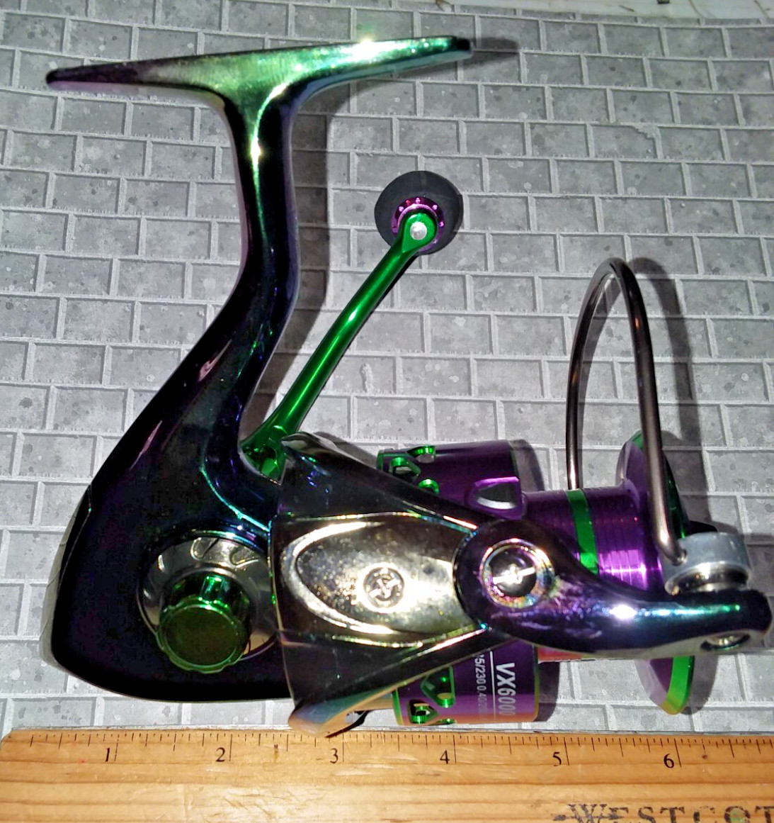 VX6000 Chameleon Spinning Reel 14+1 BALL BEARINGS 5.2:1 Ratio AL. Skirted Spool