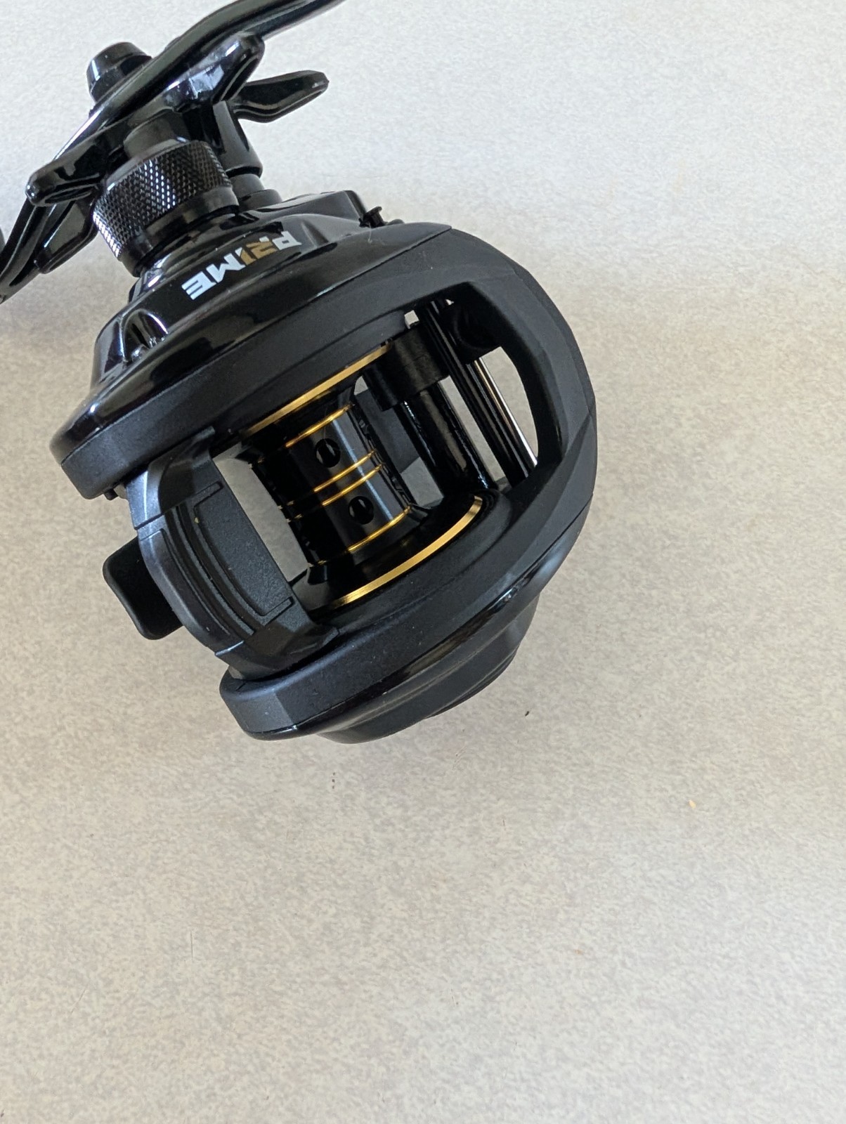 Abu Garcia Prime 21 Black Left Hand Low Profile Baitcasting Reel. PRIMEBLP-L