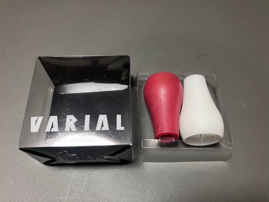 DRT Varial Fat Knob White Red Used or New Fishing Reel Spare Part