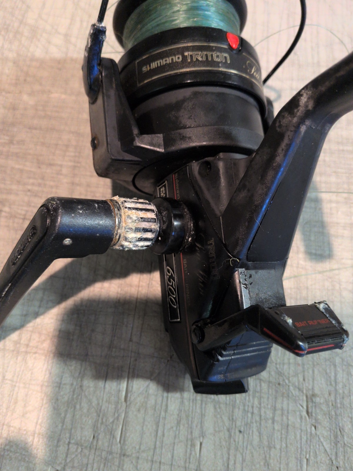 Shimano Triton Sea Spin Baitrunner 6500 Spinning Reel