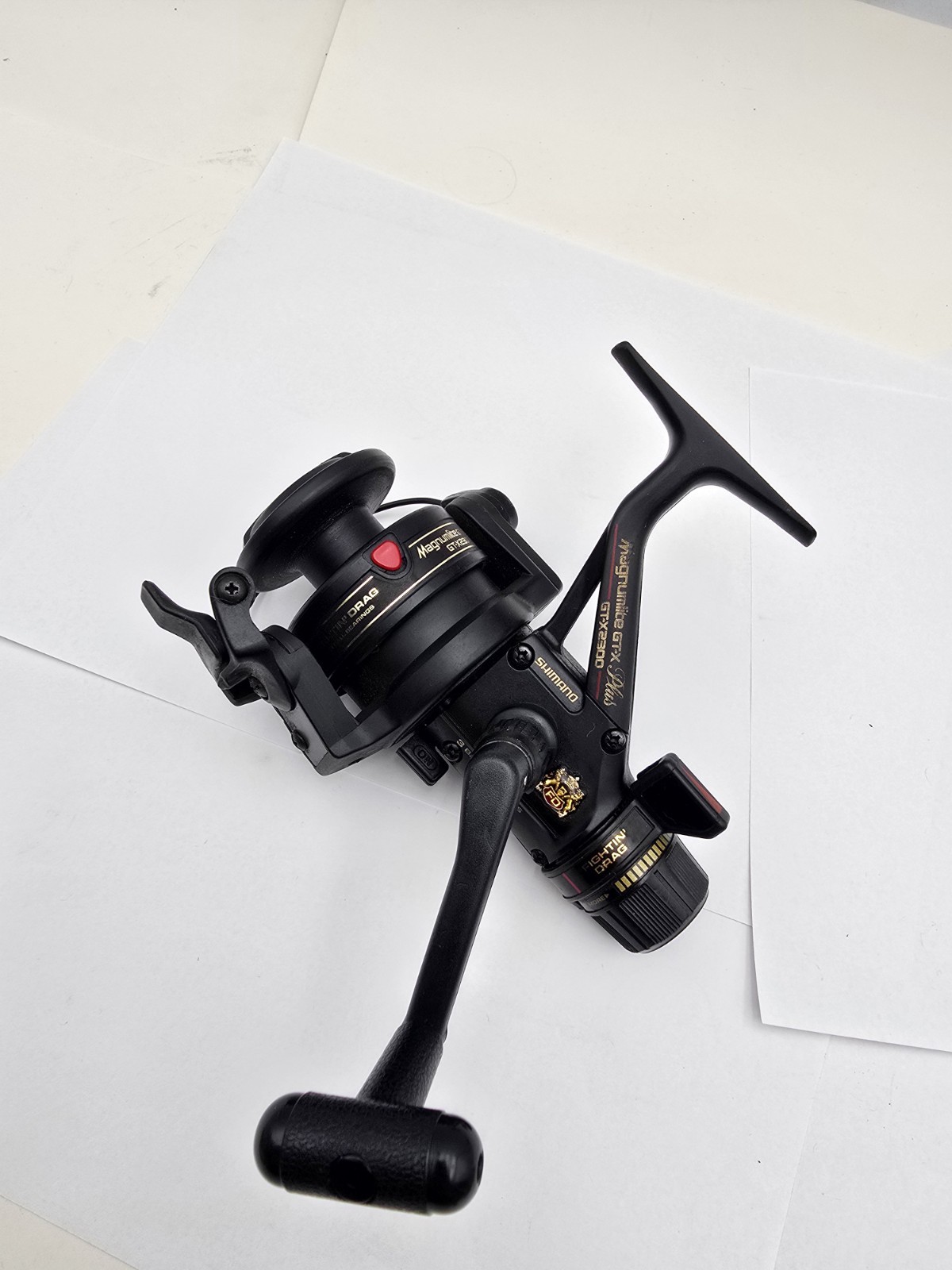 Shimano Magnumlite GT-X Plus GT-X2300 Vintage Spinning Reel Graphite Titanium