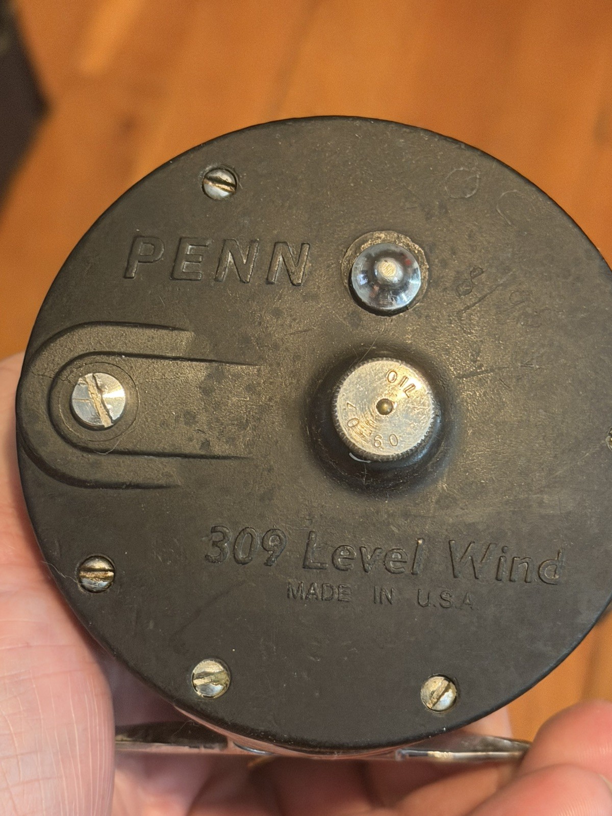 Vintage Penn Peer 309 Level Wind Baitcasting Saltwater Fishing Reel USA