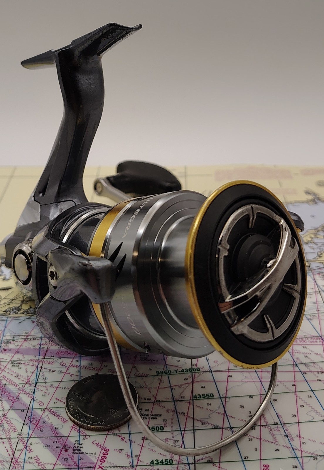 SHIMANO ULTEGRA 4000-B SPINNING FISHING REEL PERFECT LIGHT/MEDIUM ACTION *L@@K !