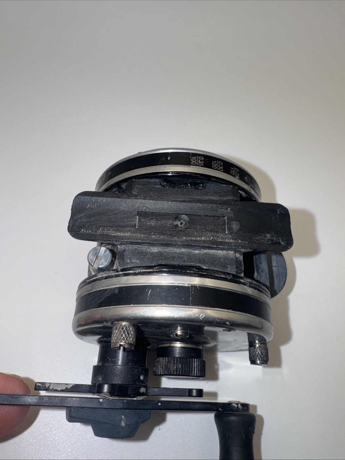 Abu Garcia Ambassadeur USA Bass 4600c Silver Reel Made in USA From Swedish Parts