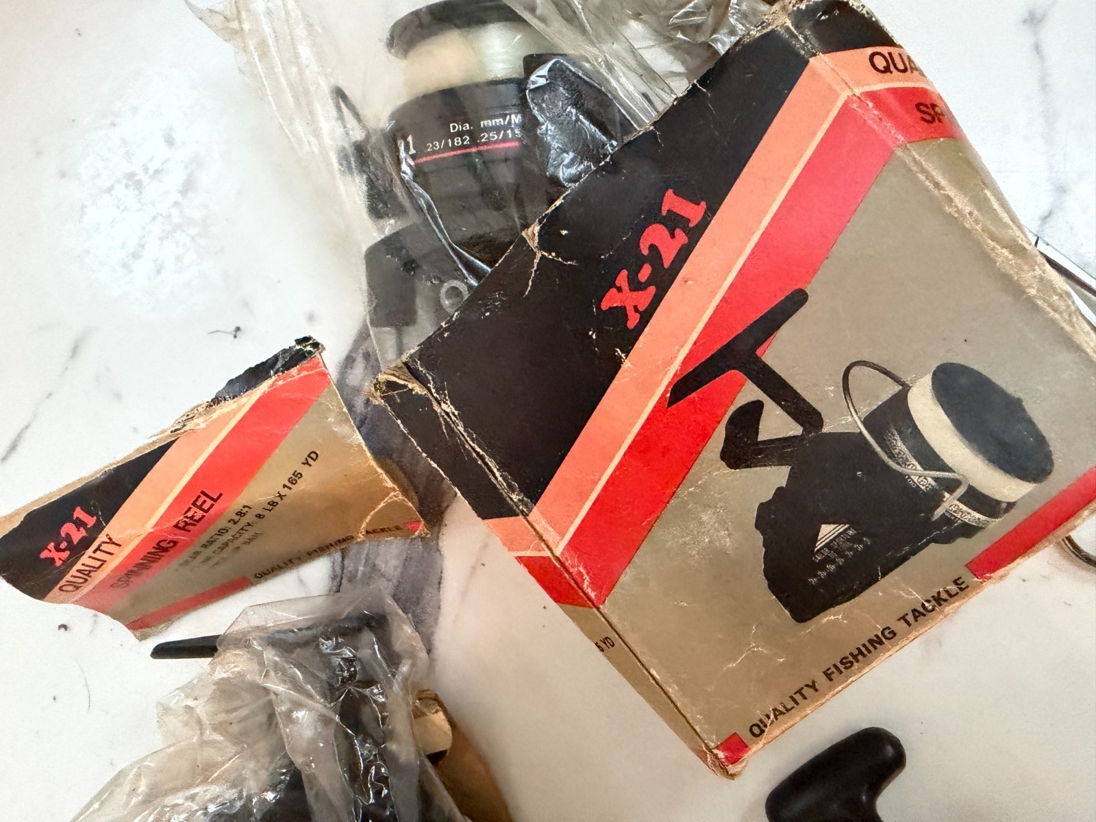 Vintage Fishing Reel Rod Lot 8 Garcia Mitchell 300 Zebco Daiwa Telescopic Works
