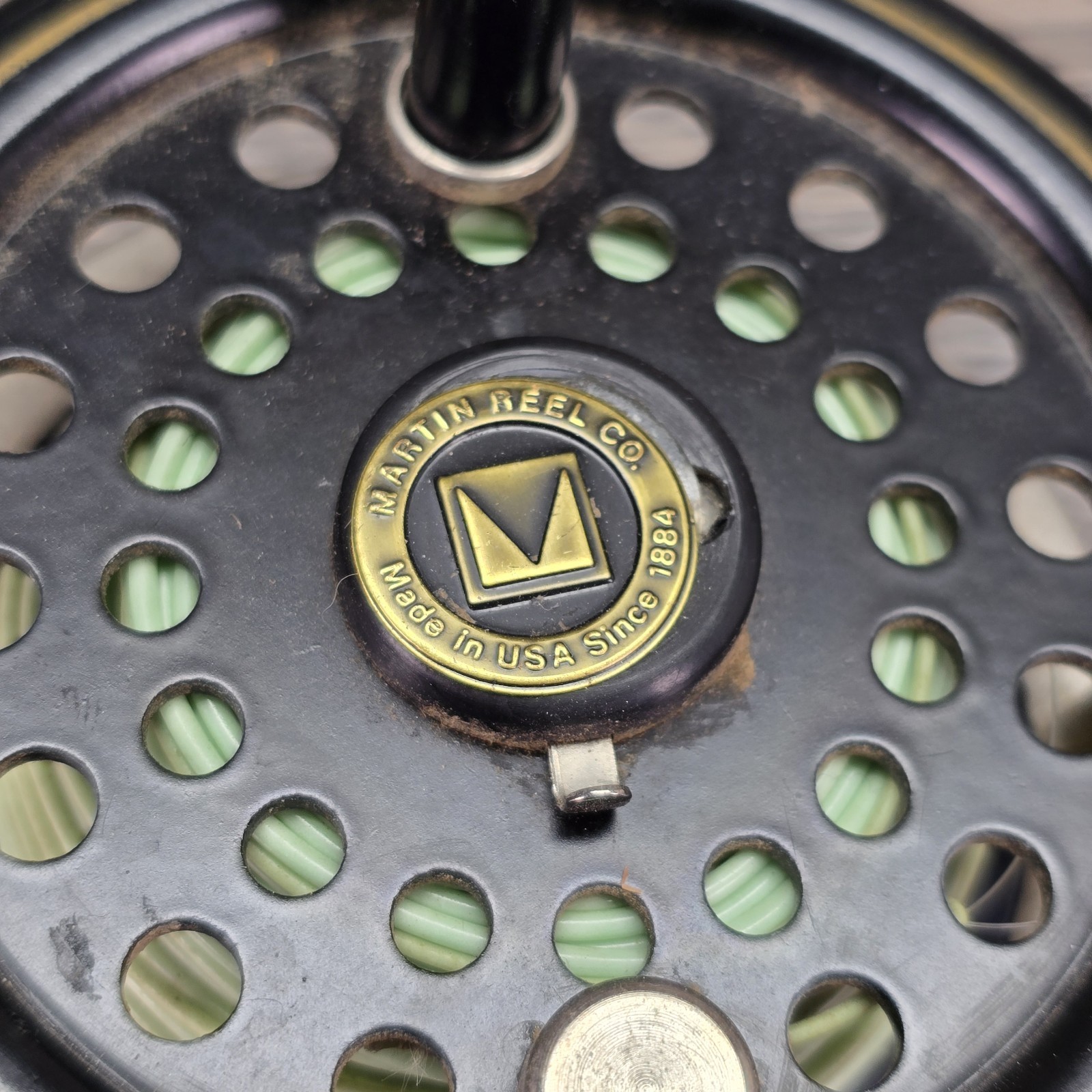 Vintage Martin Classic MC78 Fly Reel With Fly Line & EXTRA SPOOL