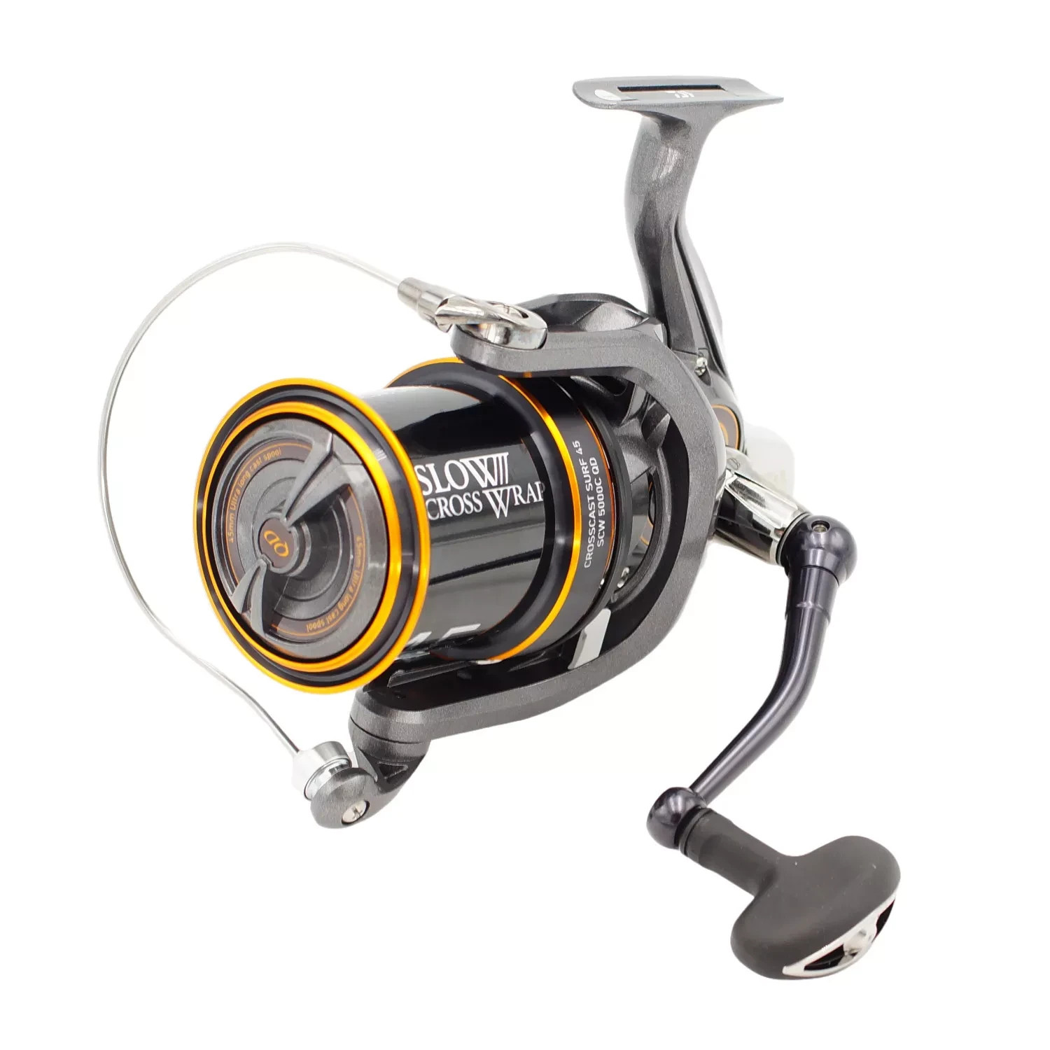 DAIWA 24 Crosscast Surf 45 SCW QD, 5000C, ambidiestro, carrete Big Pit