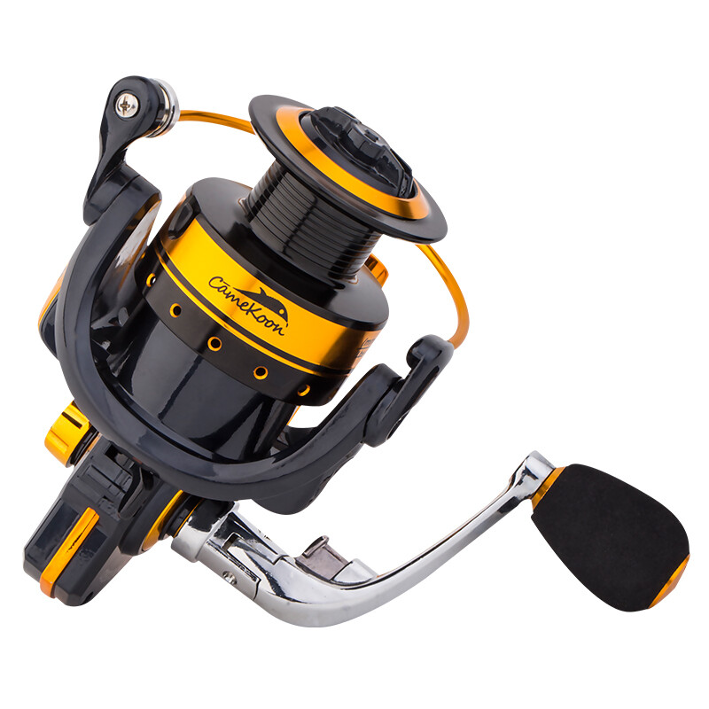 Spinning Reel 5+1 Bearings Aluminum Body & Spool 28LB Max Drag Saltwater Fishing