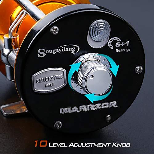 Sougayilang Fishing reels Round Baitcasting Reel – Assorted Colors , Sizes