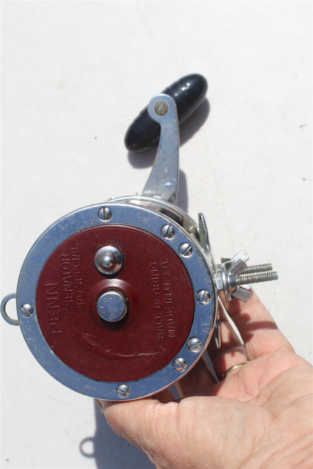VINTAGE PENN SENATOR 113HLW REEL WORKING – USED GOOD CONDITION – 4/0 SPECIAL #2