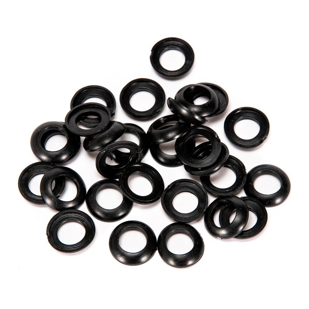 60pcs Fishing Rod Elastic Adapter Dress Rings for DIY Rod Building Work