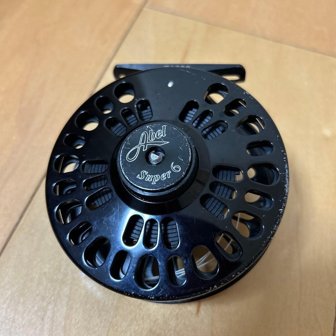 Abel Super6 Black Fly Reel Fishing 2953