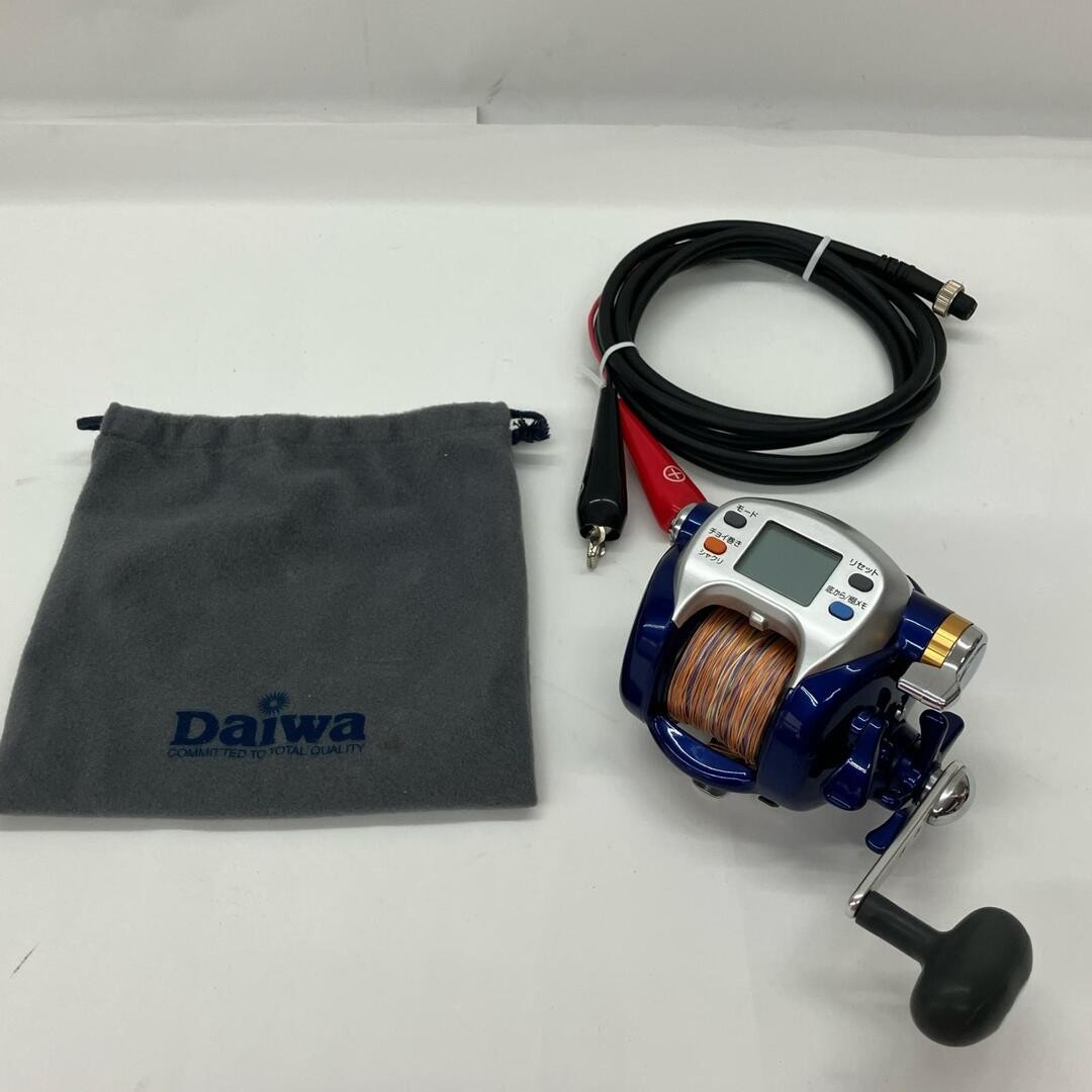 DAIWA Hyper Tanacom 500Fe Electric Reel 17H 4.4KM Working Cable Pouch Japan