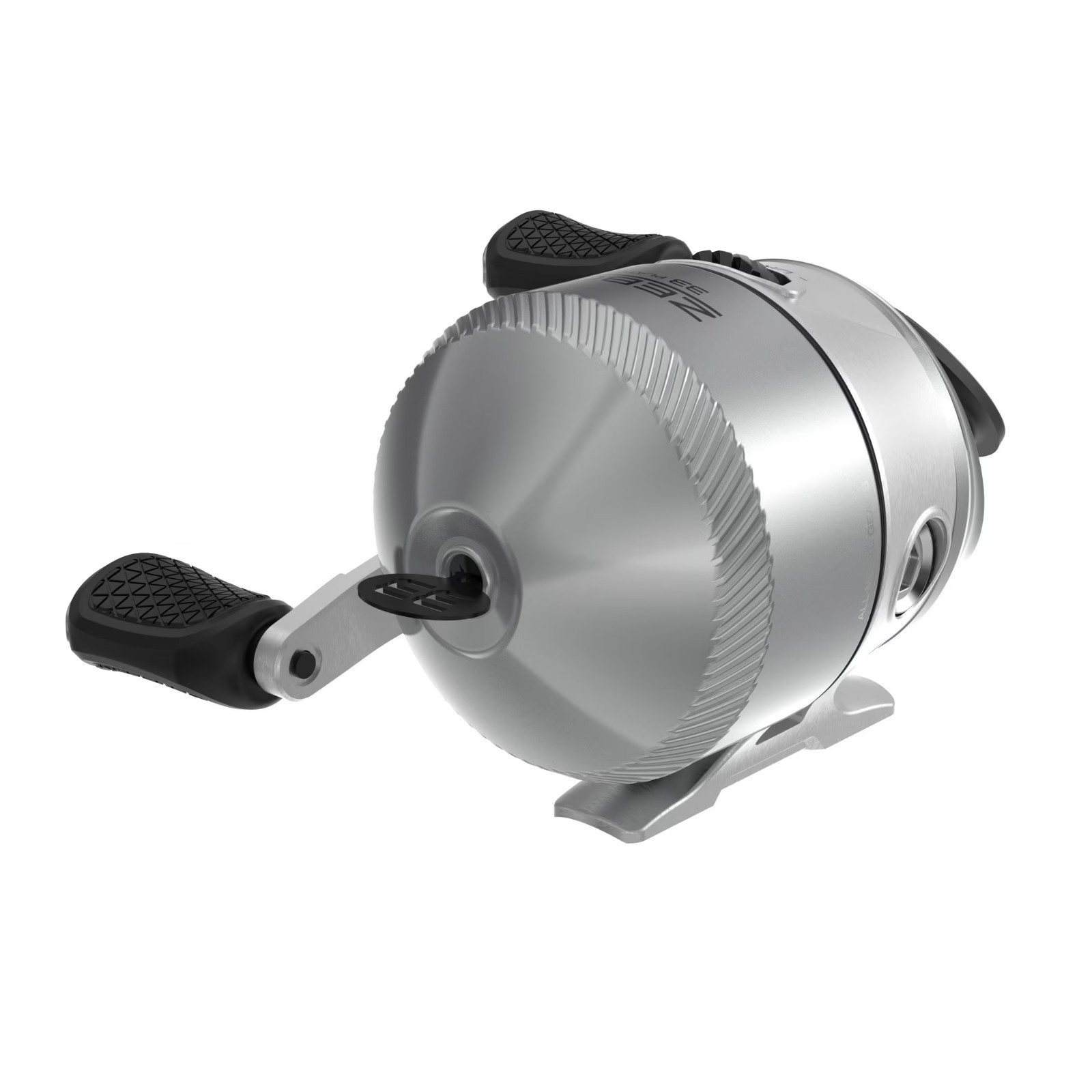 Zebco 33 Platinum Spincast Fishing Reel, Silver, New
