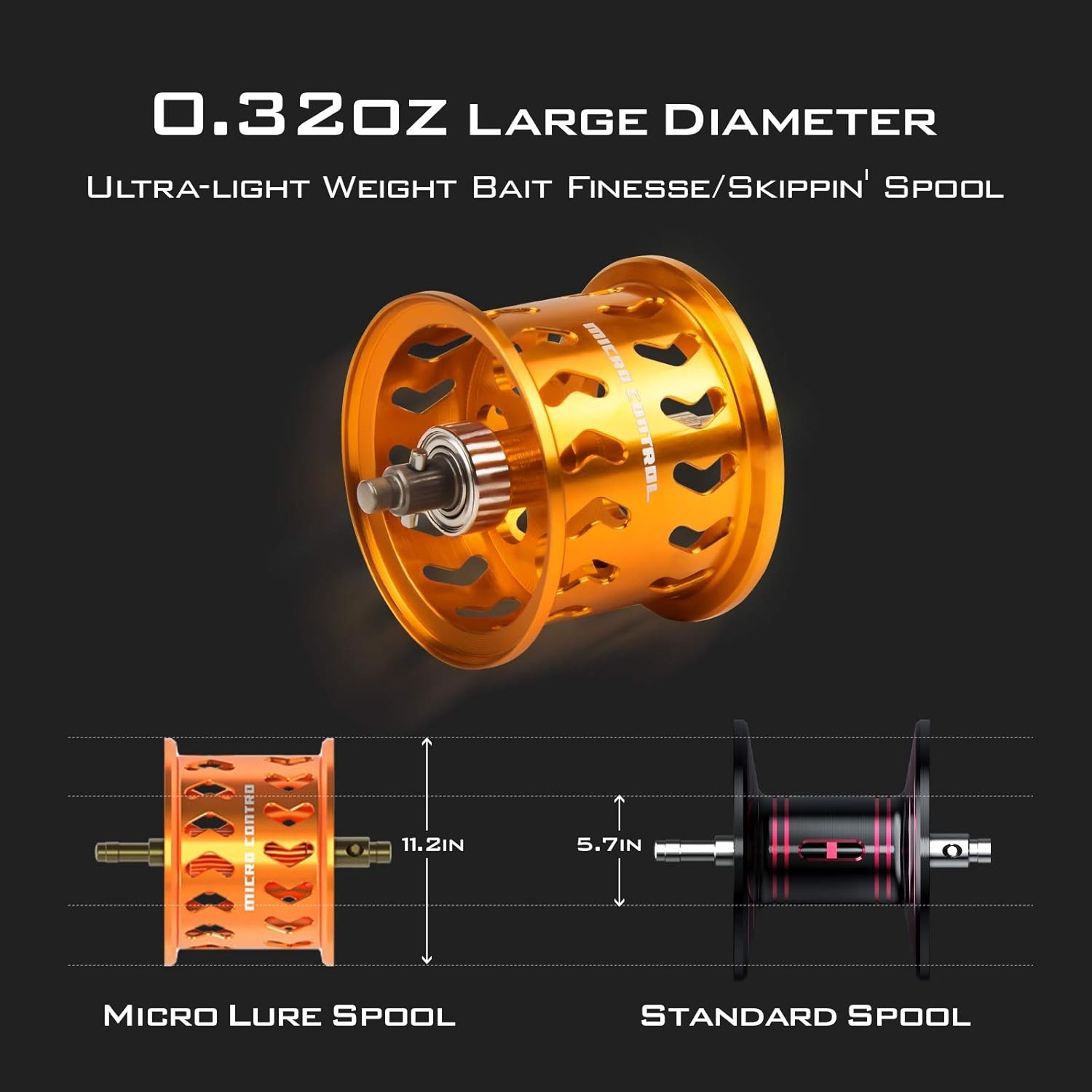 Zephyr Bait Finesse Baitcasting Reel Carbon Fiber Fishing Reel Drag Clicker