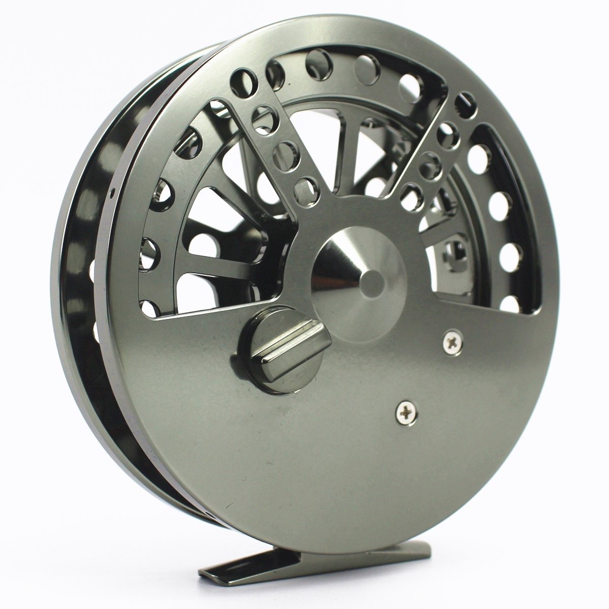 Float Reel Centre PIN Steelhead Fishing COARSE Trotting 4.75″, Grey