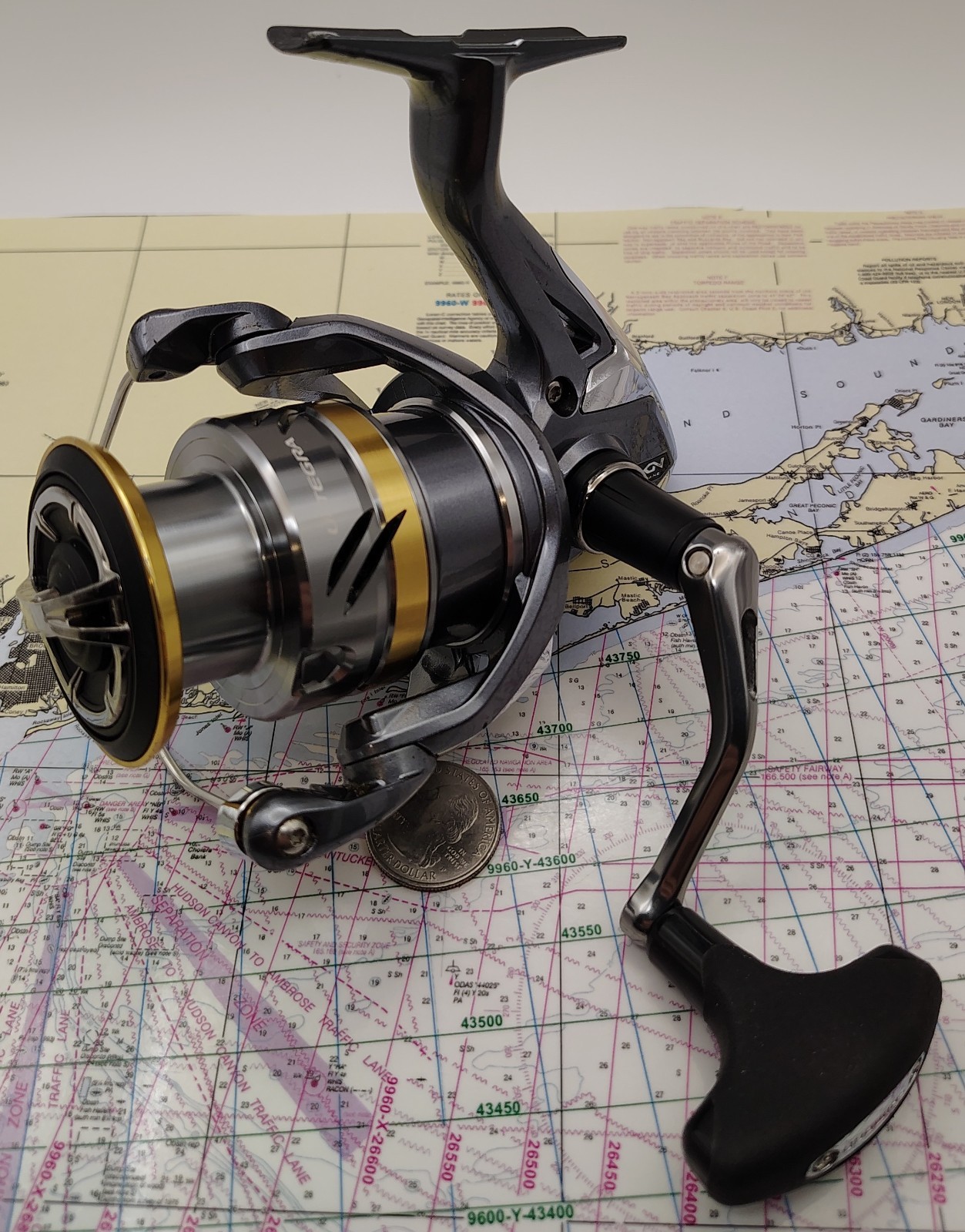 SHIMANO ULTEGRA 4000-B SPINNING FISHING REEL PERFECT LIGHT/MEDIUM ACTION *L@@K !
