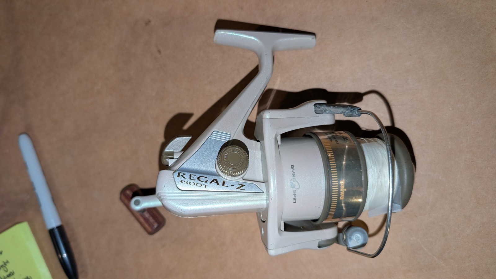 Daiwa Regal-Z 3500T Spinning Reel, Used, Smooth Operation