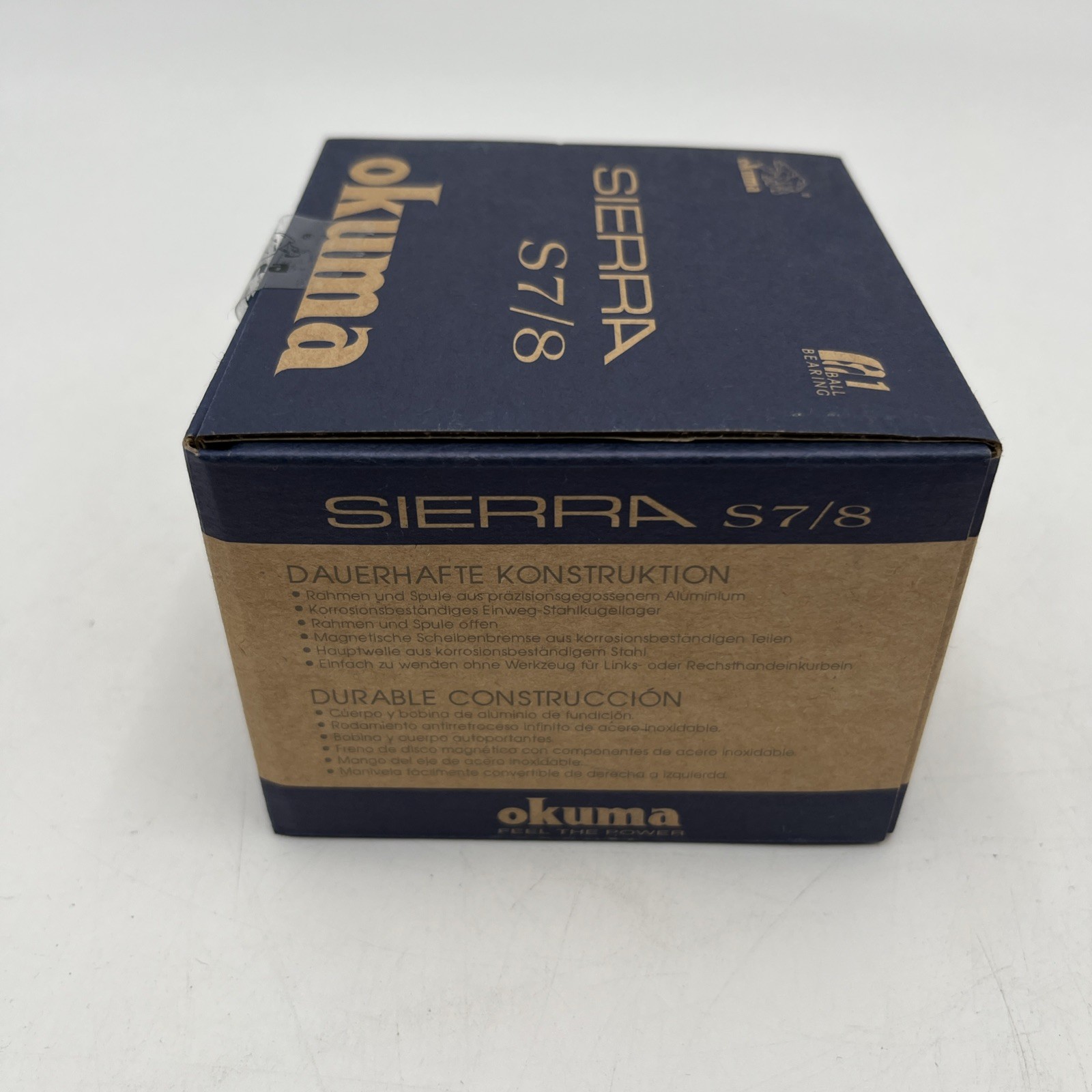Okuma Sierra S 7/8 Fly Fishing Reel – Size 7/8 – 1 Bearing – Left Or Right Hand