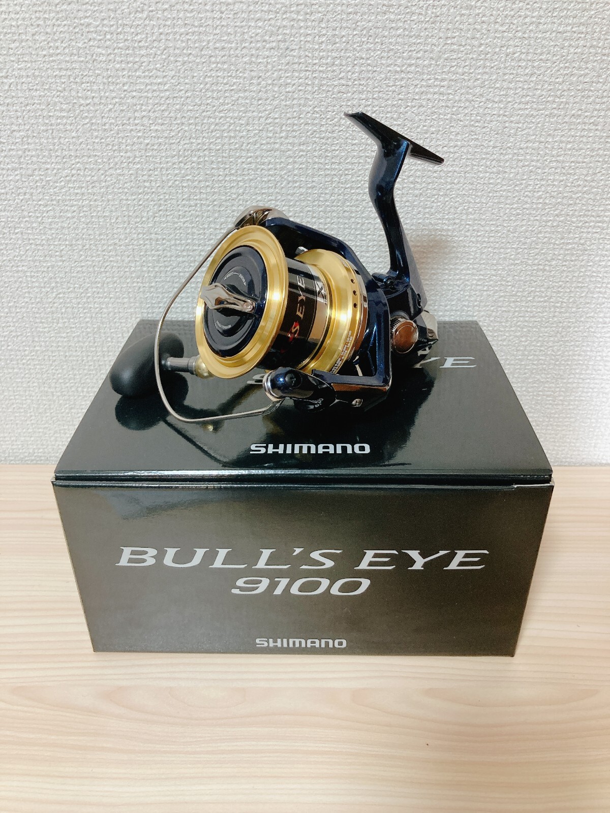 Surf Casting Spinning Reel 14 BULLs EYE 9100 Gear Ratio 3.5:1 IN BOX