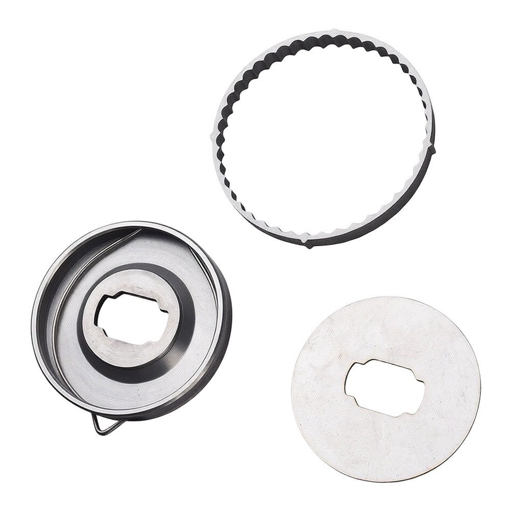 Light Grey 304 Stainless Steel Drag Alarm Mod 6th Gen for Water Drop Drum Reels