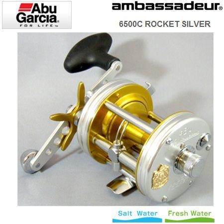 Abu Garcia Ambassadeur 6500C Rocket Silver (Rocket Silver)