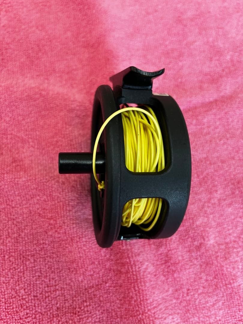 Alpha Tackle DF340 Fly Reel WF5F Black Lightweight 145g 8cm Diameter