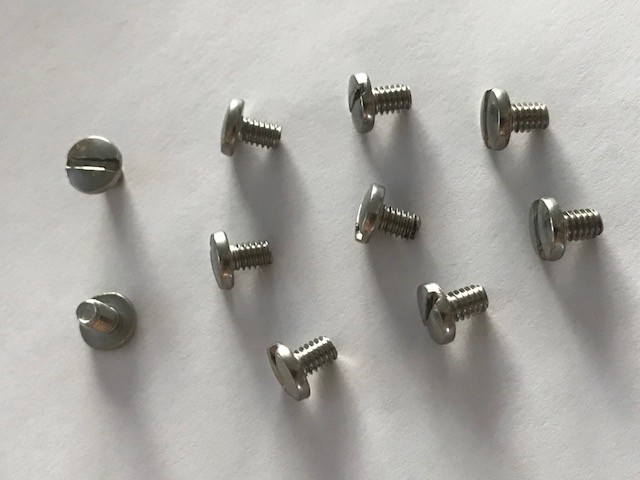 (2) SS HANDLE SCREWS For Newell 440, 447 & 454