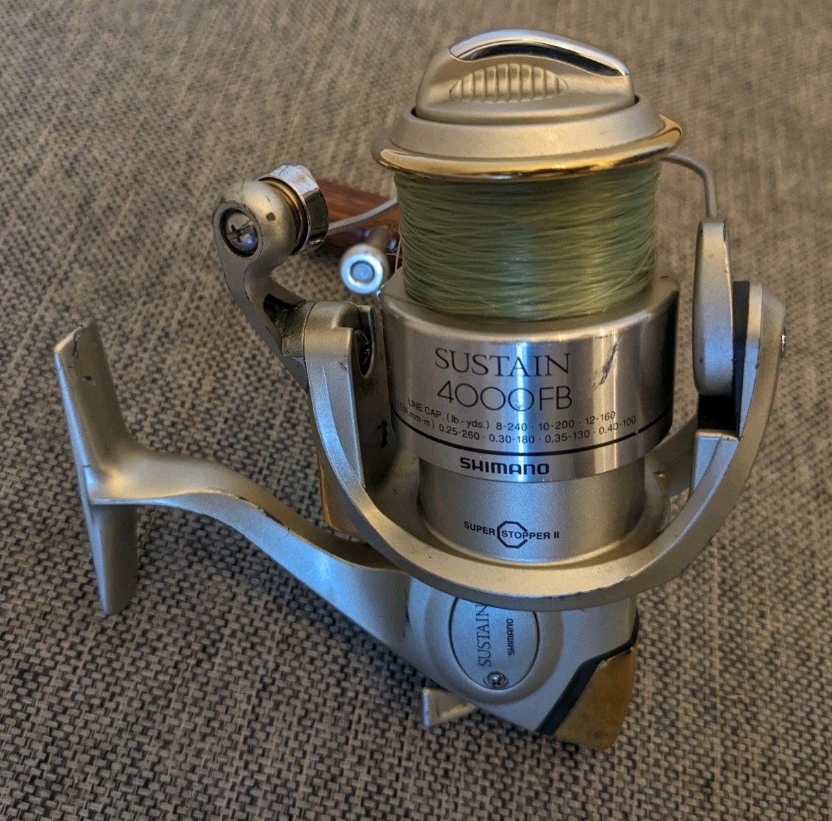 Shimano Sustain 4000FB Spinning Reel