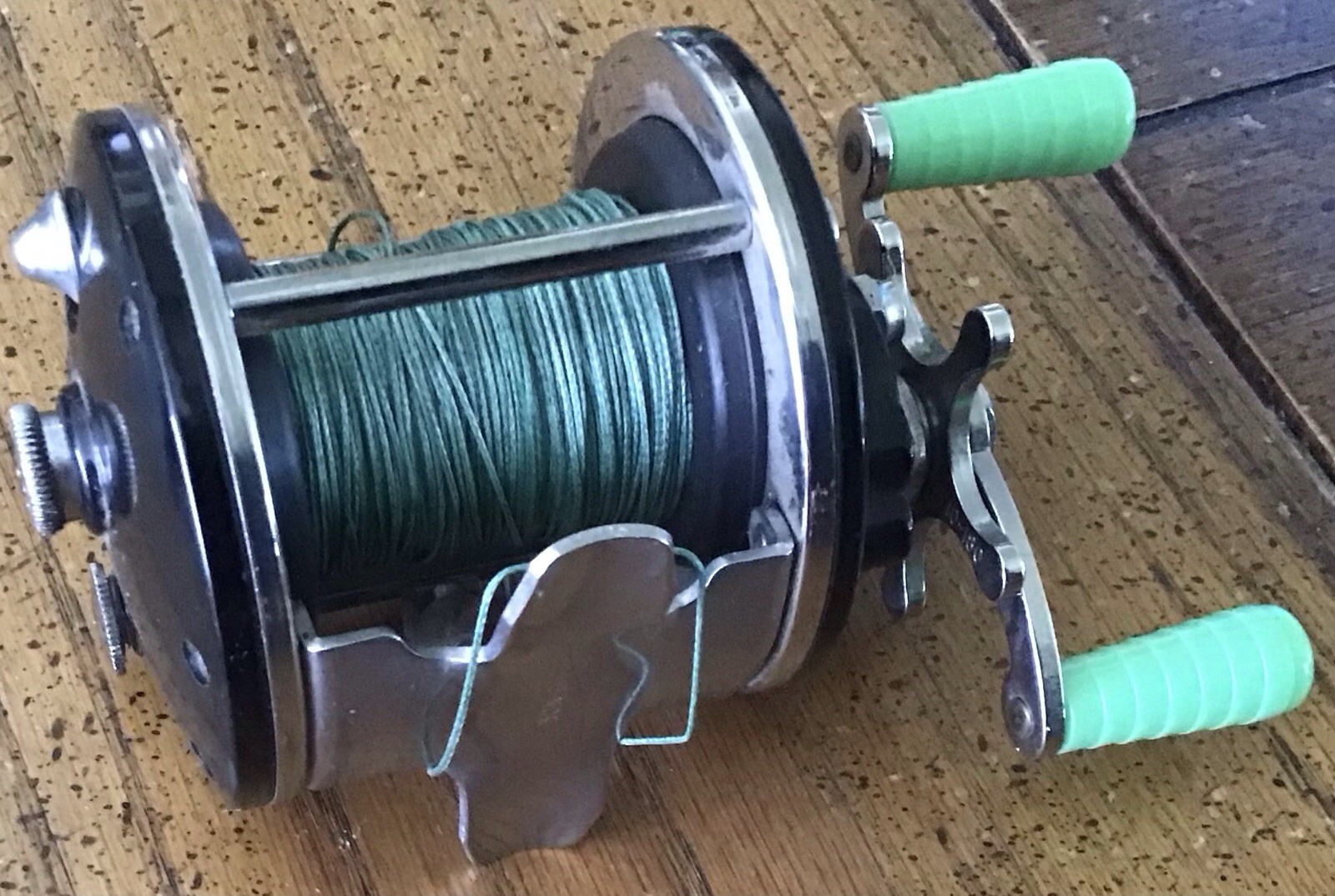 Vintage Penn Peer No. 109 MF Fishing Reel Paper Manual Box Lube Excellent