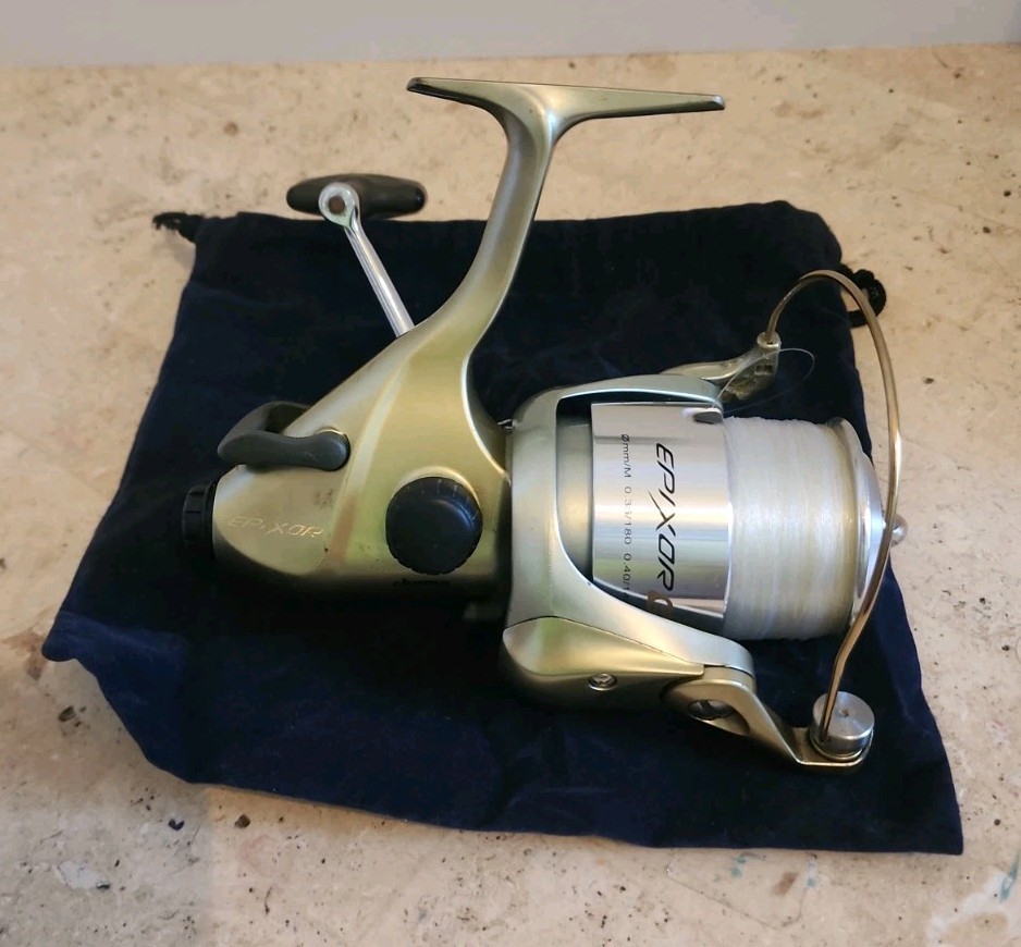 Okuma EPIXOR EB50 Live Bait System Reel In Box With Paper Work
