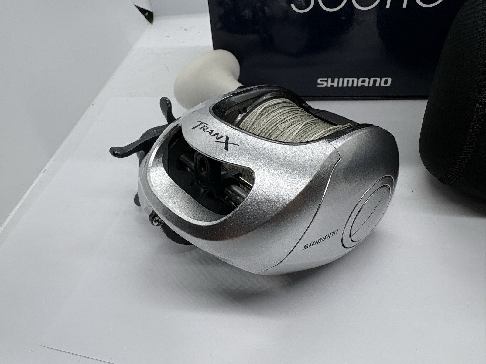 Shimano Tranx 500HG Saltwater Baitcasting Reel Right Hand Big Game Silver Power