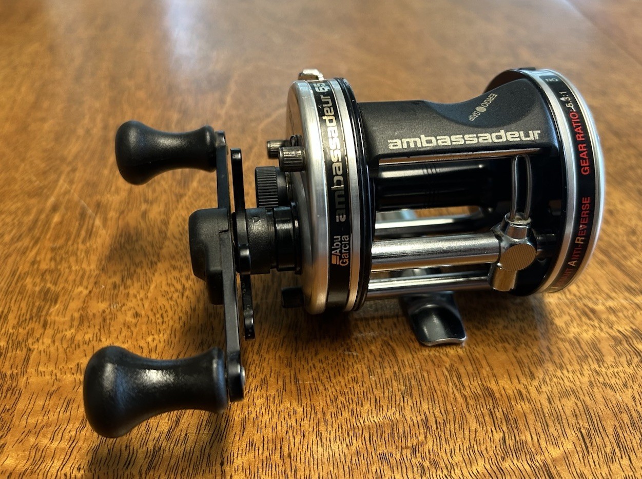Abu Garcia Ambassadeur 6500 C3 Baitcasting Reel Sweden Foot # 990907 – Near MINT