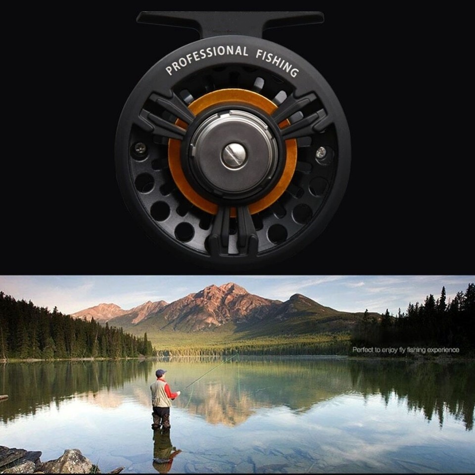 Fly Ice Fishing Reel Gear Metal Structure Wheel Fishing Tackle