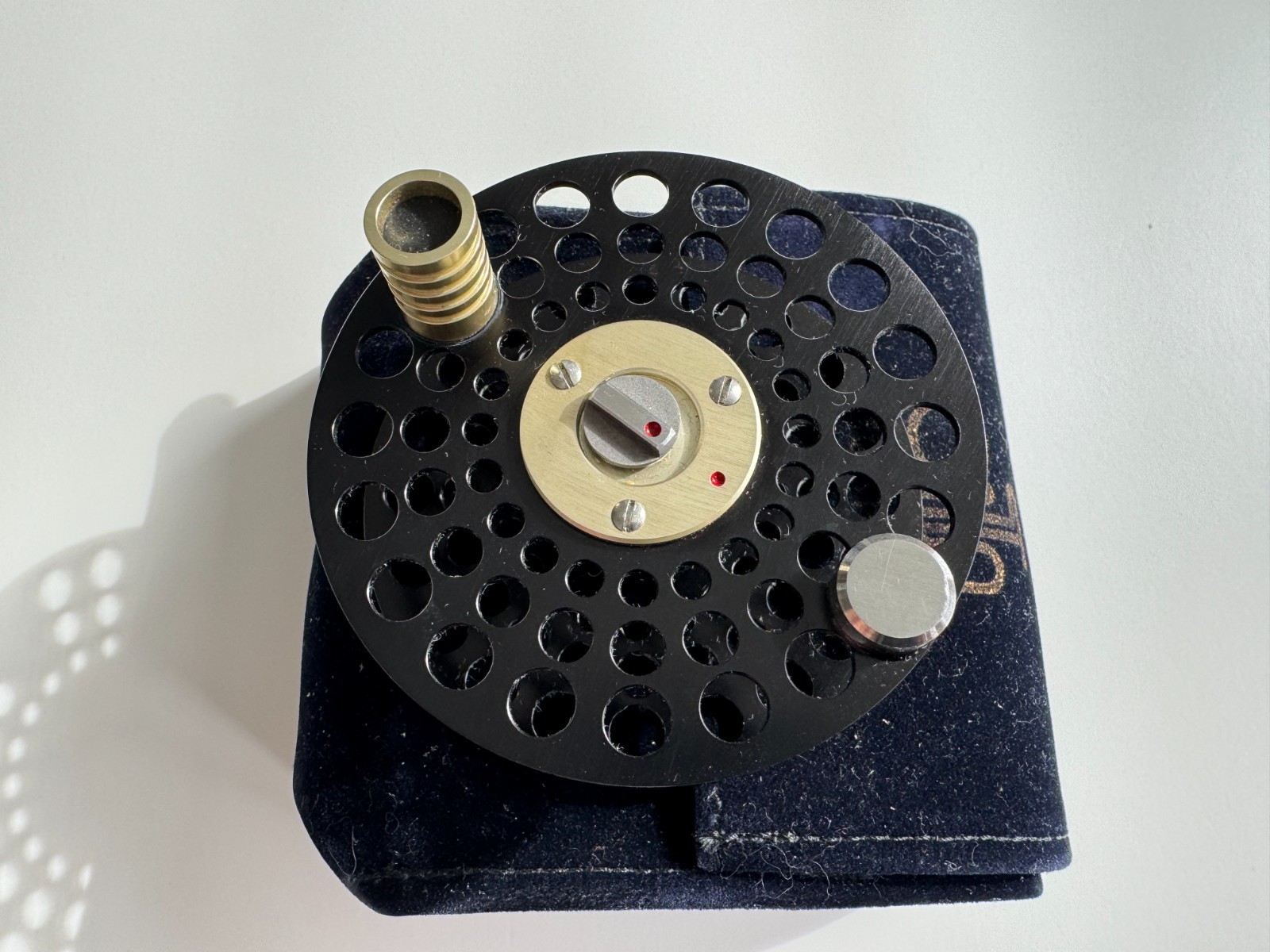 Ari t’Hart Lake Taupo F3 #0634 Early Dutch Rubber Lip LHW 2 Extra Spools Box